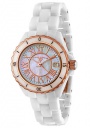 Swiss Legend Women&rsquo;s Karamica 20050 Watch Watches - 20050-WWRR White Ceramic Band / White Mother of Pearl