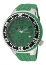 Swiss Legend Neptune 21848D Watch Watches - 21848P-08 Green Rubber / Green Dial