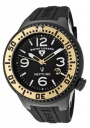 Swiss Legend Neptune 21848D Watch Watches - 21848P-BB-01-GA Black Silicone / Black Dial