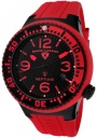 Swiss Legend Neptune 21848D Watch Watches - :21848P-BB-01-RBS Red Silicone Strap / Black Dial