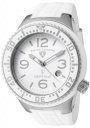 Swiss Legend Neptune 21848D Watch Watches - 21848P-02-WB White Silicone Strap / White Dial