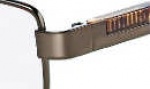 Flexon FL466 Eyeglasses Eyeglasses - 201 Dark Shiny Brown 