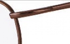 Flexon 609 Eyeglasses Eyeglasses - 200 Shiny Brown 