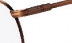 Flexon Autoflex 39 Eyeglasses Eyeglasses - 210 Antique Brown 