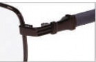 Flexon Autoflex 89 Eyeglasses Eyeglasses - 001 Black Chrome