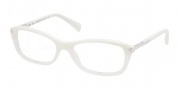 Prada PR 04PV Eyeglasses  Eyeglasses - JAI1O1 Ivory Gradient Ice Demo Lens
