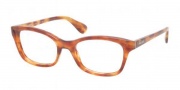 Prada PR 05PV Eyeglasses Eyeglasses - 4BW101 Light Havana Demo Lens