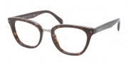 Prada PR 06PV Eyeglasses  Eyeglasses - 2AU101 Havana Demo Lens