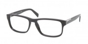 Prada PR 07PV Eyeglasses Eyeglasses - 1AB101 Black Demo Lens