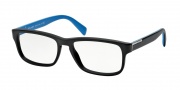 Prada PR 07PV Eyeglasses Eyeglasses - 1B0101 Matte Black Demo Lens