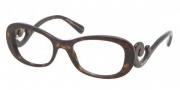Prada PR 09PV Eyeglasses Eyeglasses - 2AU101 Havana Demo Lens