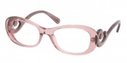 Prada PR 09PV Eyeglasses Eyeglasses - CAI101 Pink Demo Lens