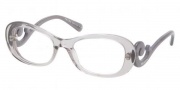 Prada PR 09PV Eyeglasses Eyeglasses - HA9101 Transparent Gray Demo Lens