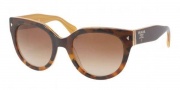 Prada PR 17OS Sunglasses Sunglasses - FAL1Z1 Top Light Havana / Opal Ye Brown Gradient