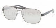 Prada PR 55OS Sunglasses Sunglasses - 7551A0 Brushed Gunmetal / Grey Mirror Silver Gradient