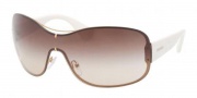 Prada PR 63OS Sunglasses Sunglasses - ZVA6S1 Antique Gold Brown Gradient 