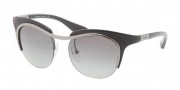 Prada PR 68OS Sunglasses Sunglasses - 5AV3M1 Gunmetal - Black Mat Black Gray Gradient 