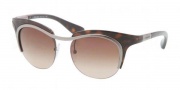 Prada PR 68OS Sunglasses Sunglasses - 5AV6S1 Gunmetal - Black Mat Black Gray Gradient