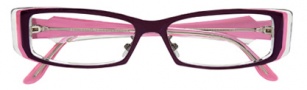 BCBGMaxazria Adele Eyeglasses Eyeglasses - AUB Aubergine