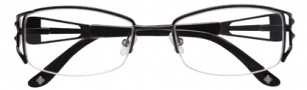 BCBGMaxazria Allegra Eyeglasses Eyeglasses - BLA Black 