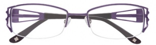 BCBGMaxazria Allegra Eyeglasses Eyeglasses - PLU Plum