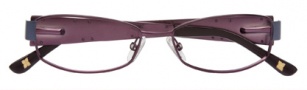 BCBGMaxazria Antonia Eyeglasses Eyeglasses - EGG Eggplant 
