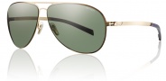 Smith Optics Ridgeway Sunglasses Sunglasses - Gold / Polarized Gray Green