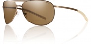 Smith Optics Serpico Slim Sunglasses Sunglasses -  Matte Desert / Polarized Brown