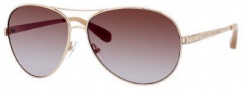 Marc by Marc Jacobs MMJ 184/S/STS Sunglasses Sunglasses - 0AU2 Gold Red (FM Brown VLT Shade Lens)