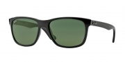 Ray Ban RB4181 Sunglasses  Sunglasses - 601 Black Crystal Green