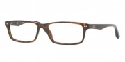 Ray Ban RX5277 Eyeglasses Eyeglasses - 2012 Dark Havana / Demo Lens