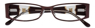BCBGMaxazria Carmen Eyeglasses Eyeglasses - BRO Brown