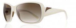 Smith Optics Hemline Sunglasses Sunglasses - Ivory / Brown Gradient