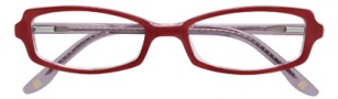 BCBGMaxazria Catarina Eyeglasses Eyeglasses - RED Red Laminate 