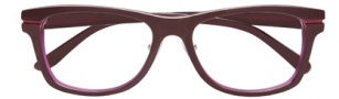 BCBGMaxazria Charlene Eyeglasses Eyeglasses - EGG Eggplant Laminate 