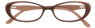 BCBGMaxazria Devyn Eyeglasses Eyeglasses - BRO Brown Laminate 