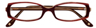 BCBGMaxazria Domenica Eyeglasses Eyeglasses - BUR Burgundy Laminate