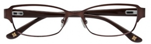 BCBGMaxazria Eden Eyeglasses Eyeglasses - BRO Brown