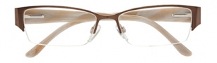 BCBGMaxazria Felicity Eyeglasses Eyeglasses - BRO Brown 