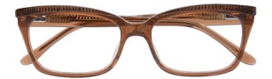 BCBGMaxazria Georgina Eyeglasses Eyeglasses - BRO Brown Laminate