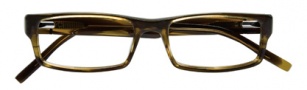 BCBGMaxazria Holden Eyeglasses Eyeglasses - OLI Olive Horn