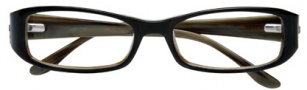 BCBGMaxazria Lucy Eyeglasses Eyeglasses - BLA Black Horn 