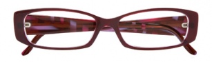 BCBGMaxazria Mia Eyeglasses Eyeglasses - PLU Plum Laminate 