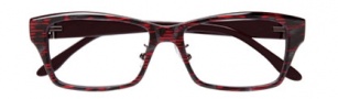 BCBGMaxazria Rhiannon Eyeglasses Eyeglasses - RED Red Multi 