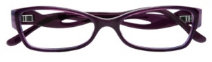 BCBGMaxazria Sybil Eyeglasses Eyeglasses - PLU Plum Horn Laminate