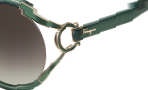 Salvatore Ferragamo SF600S Sunglasses Sunglasses - 315 Green 