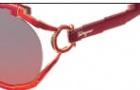 Salvatore Ferragamo SF600S Sunglasses Sunglasses - 612 Red Orange Gradient 
