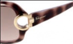 Salvatore Ferragamo SF621S Sunglasses Sunglasses - 219 Havana Mauve