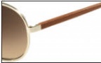 Salvatore Ferragamo SF103SL Sunglasses Sunglasses - 717 Shiny Gold 