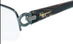 Salvatore Ferragamo SF2104R Eyeglasses Eyeglasses - 315 Shiny Light Green 
